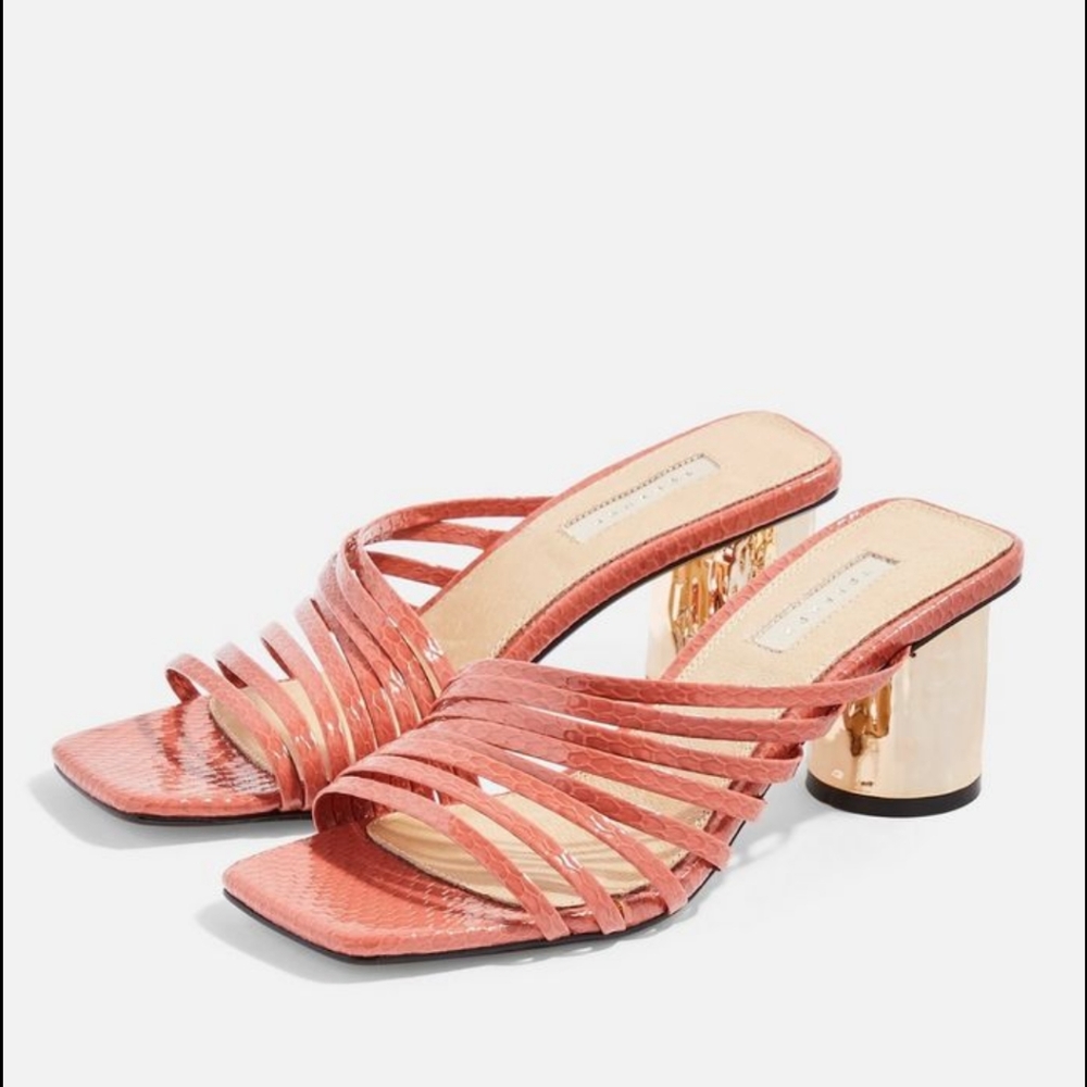 NWOB Rosebel Blush Strappy
Mules